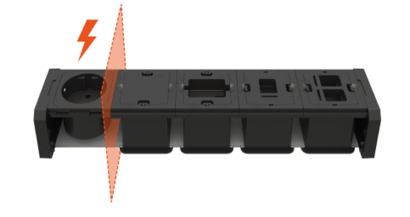 VersaPro - Improve furniture power strips for greater versatility and  performance.