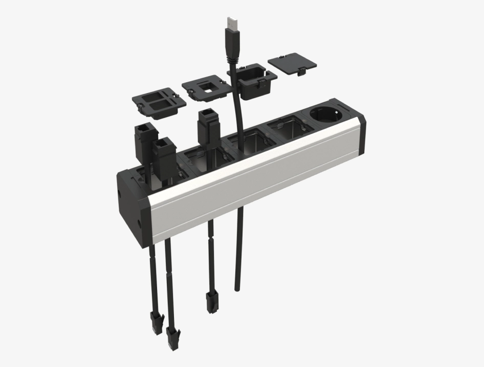 VersaPro - Improve furniture power strips for greater versatility and  performance.